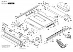 Bosch 3 601 M42 001 Gts 635-216 Table Saw 230 V / Eu Spare Parts